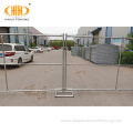 temporary chain link construction site fence panels